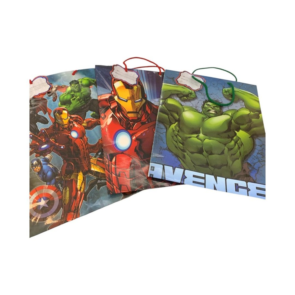 FUNDA DE REGALO MARVEL MEDIUM 32x25CM
