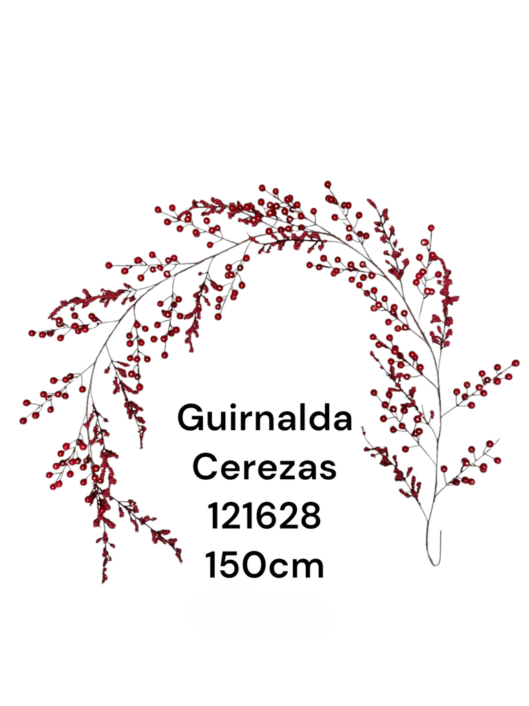 GUIRNALDA CEREZA 150CM