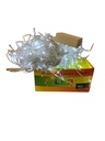 LUZ LED CASCADA 10 METROS 400LED BLANCA