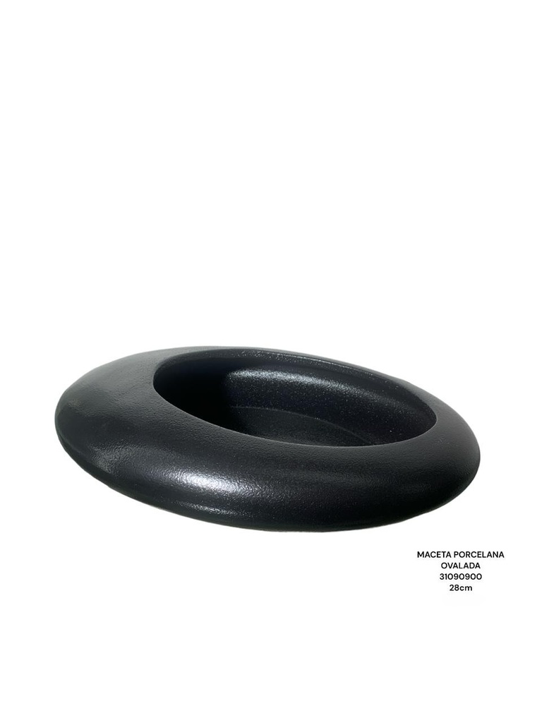 MACETA OVALADA 28CM