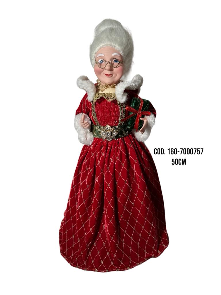 MAMA NOELA ROJA 50CM