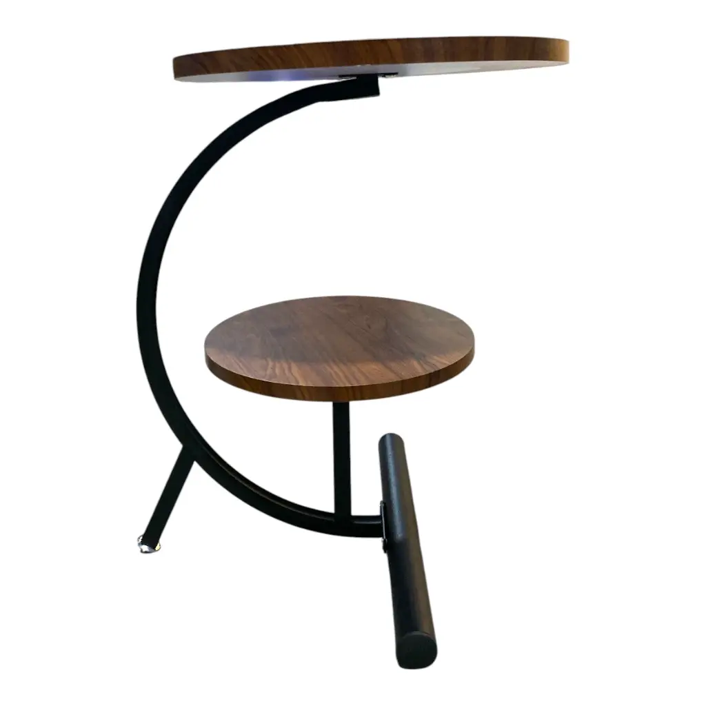 MESA METALICA/MADERADO 2 PISOS 40X60CM