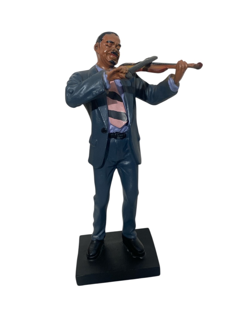 MUSICO JAZZ VIOLINISTA POLIRESINA 20CM