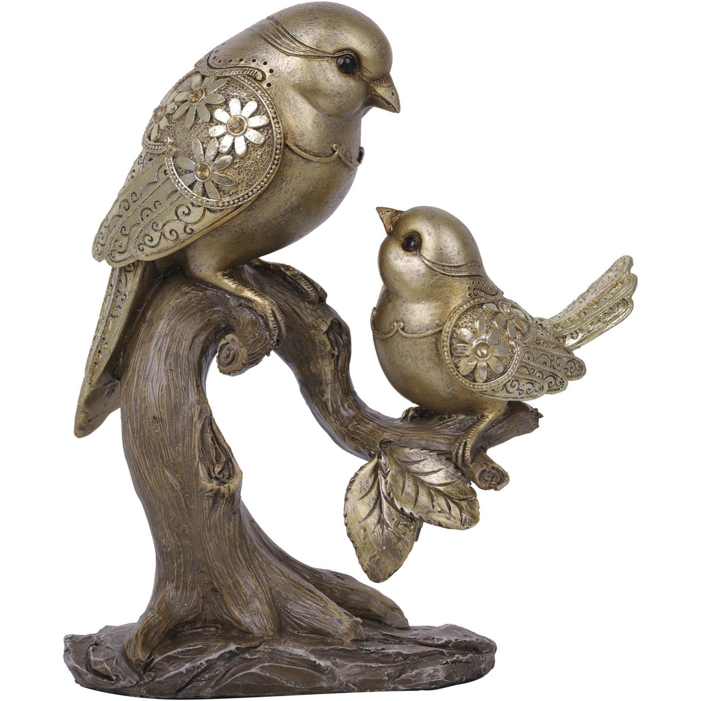 PAJAROS EN RAMA 20X8X23CM