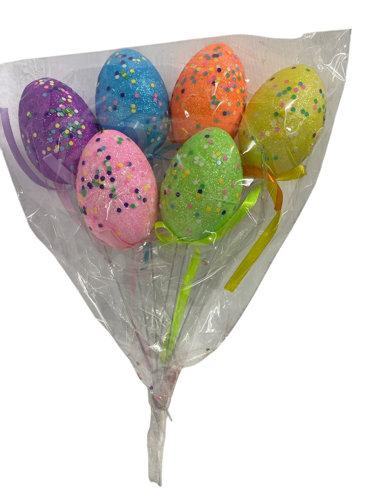 PINCHO HUEVO PASCUA 25CM C/U