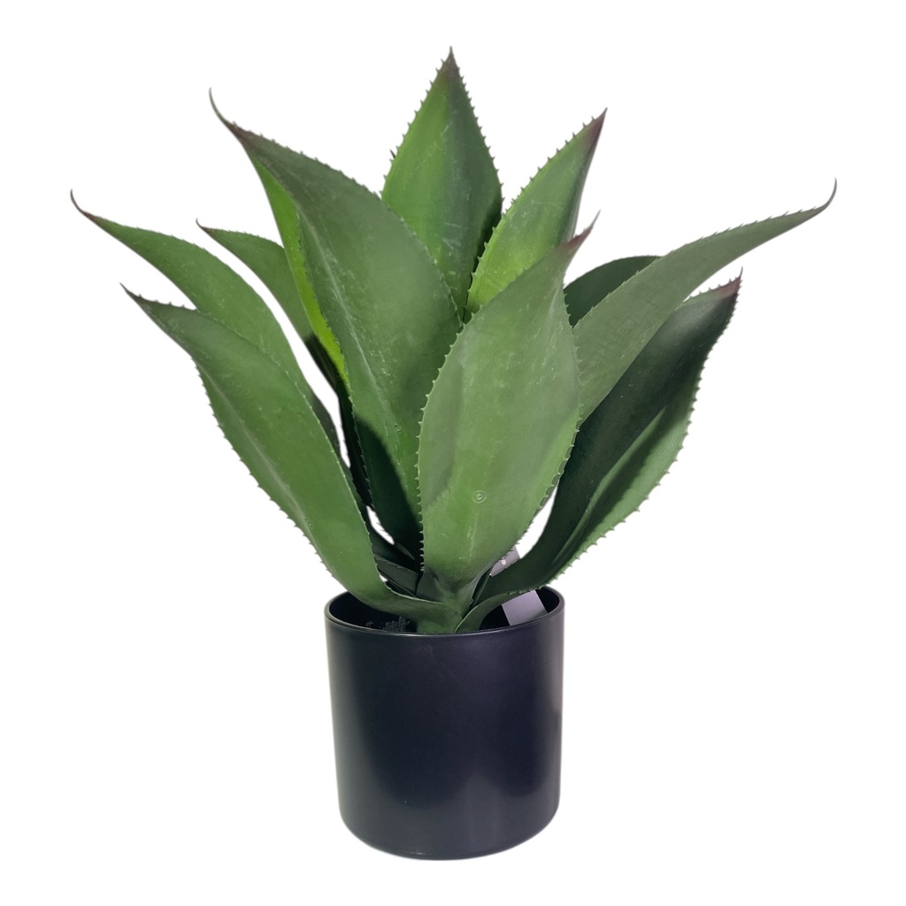 PLANTA ARTIFICIAL AGABE BOVICORNUTA C/MACETA REF:CH10836205 50X50CM