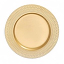 PLATO BASE DORADO 33CM