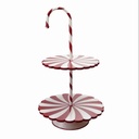 Portabocaditos candy navideño, 30x55cm. Ref: BQ233208K0