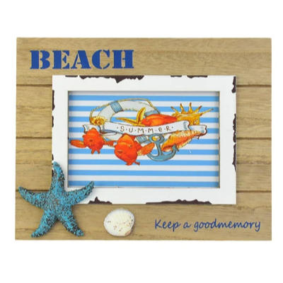 PORTARRETRATO MADERA MAR 26.5X21CM