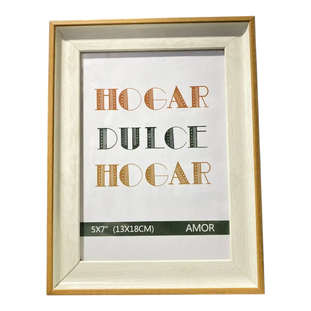 PORTA RETRATO PLAST. REF: ES20326-5 5X7" 13X18CM