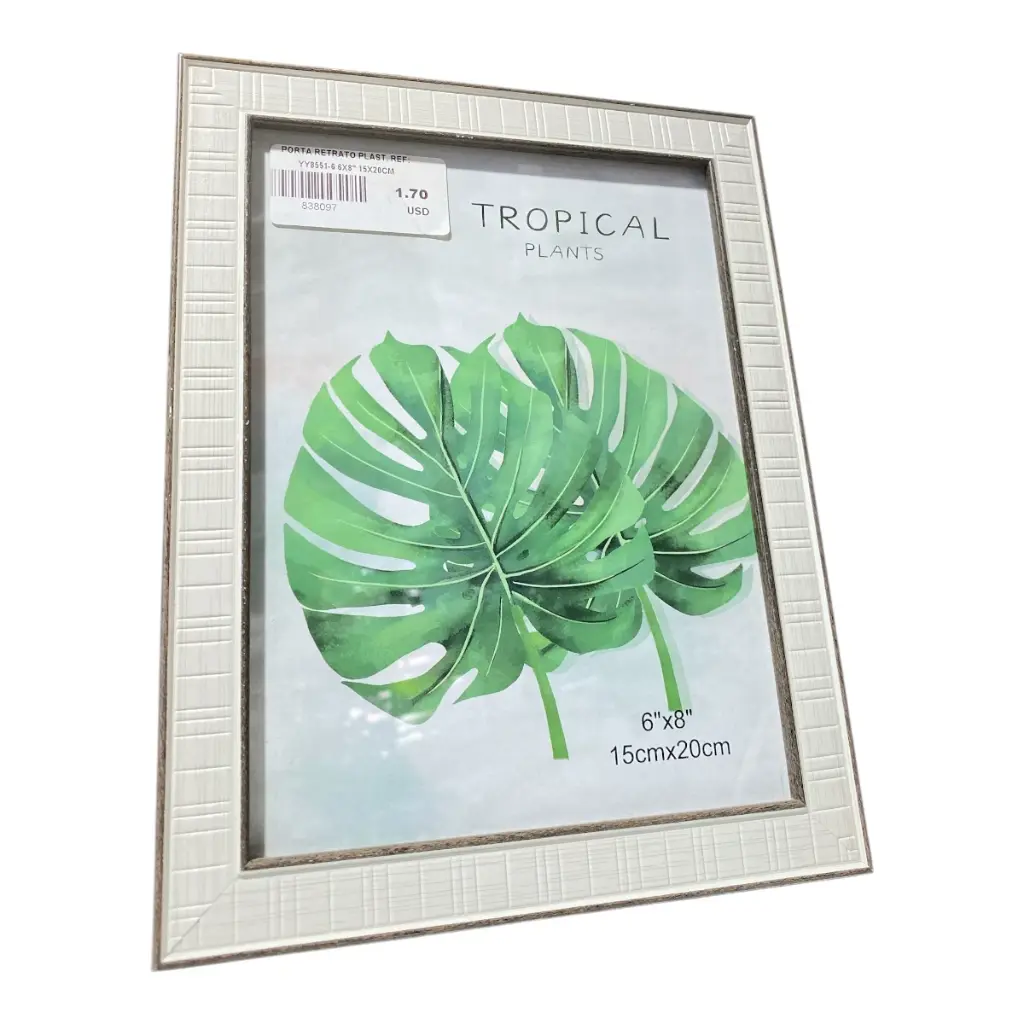 PORTA RETRATO PLAST. REF: YY8551-6 6X8" 15X20CM