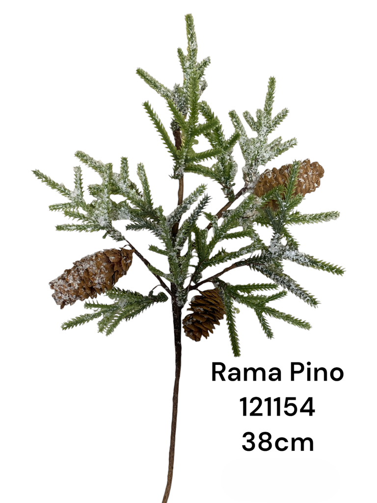 RAMA PINO CON BELLOTA 38CM