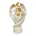 SAGRADA  FAMILIA BEIGE POLIRESINA 14X23CM