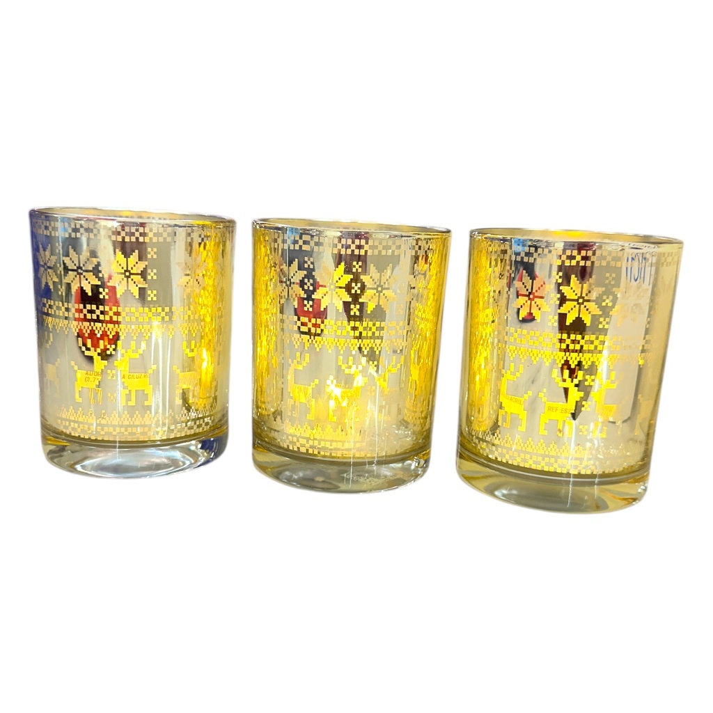 SET DE 3 CANDELABROS NAV. 11X8CM REF: CS0002-001