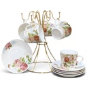 TAZA CON PLATO SC326 12PCS.