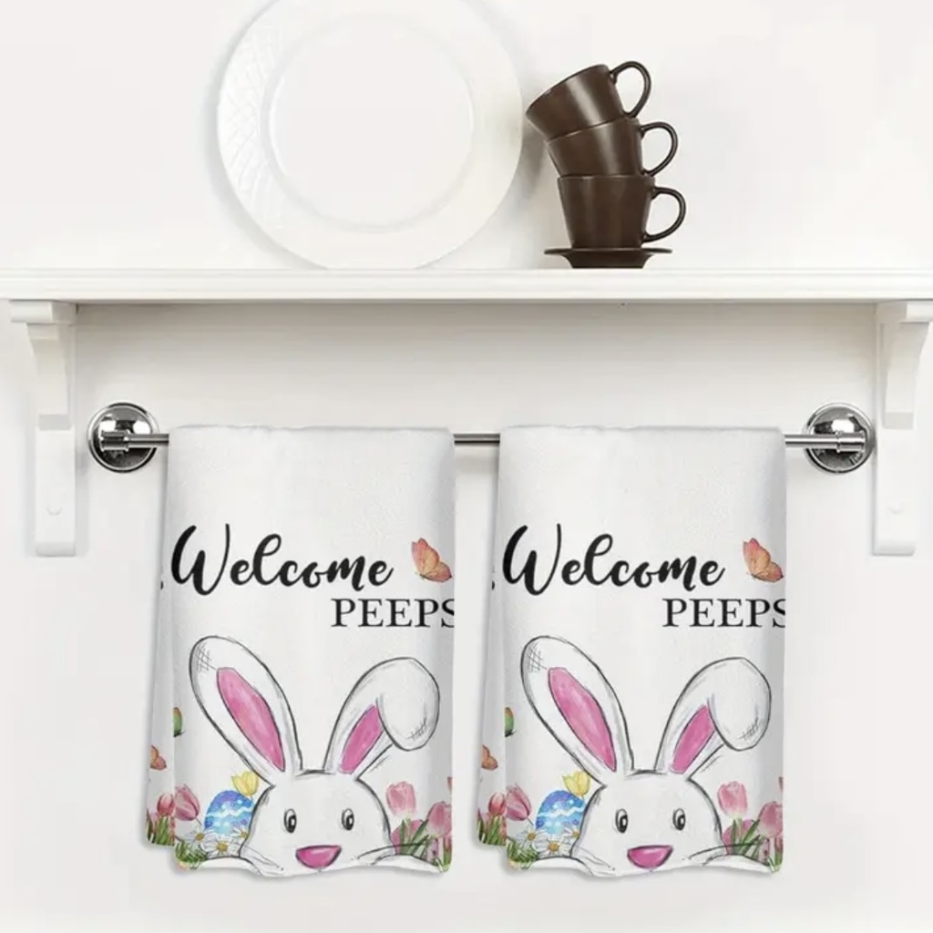 TOALLAS DE COCINA PASCUA 66X43CM