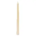 VELA BLANCA PERLADA C/U  ES23086 23CM