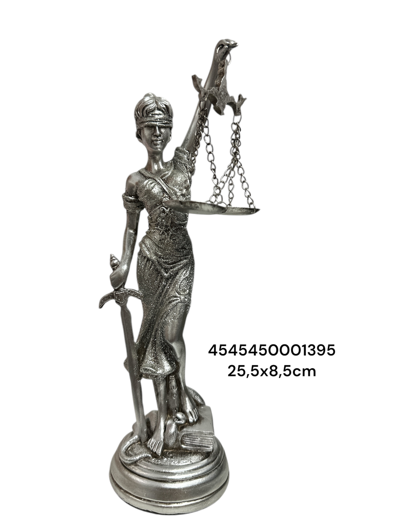CS8180099 DAMA DE LA JUSTICIA 25.5*8.5CM