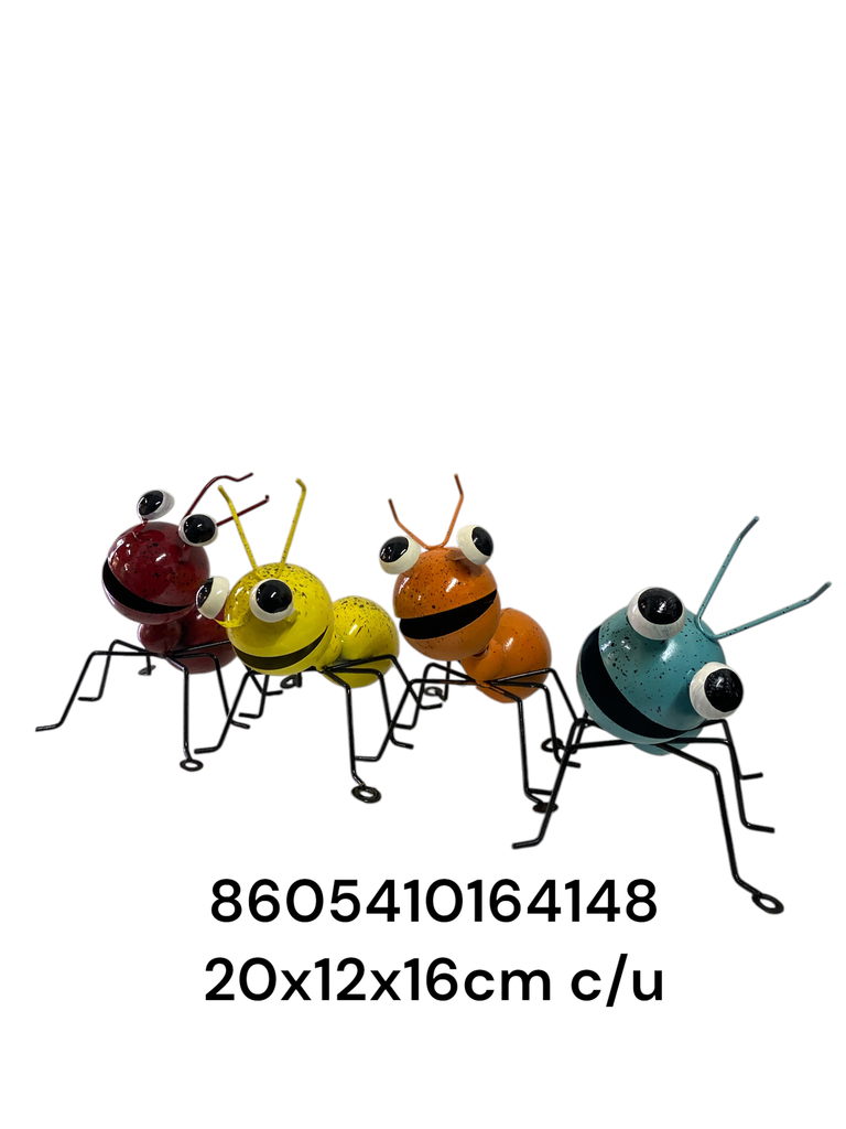 SC16414 HORMIGAS GRANDES METALICAS 20X12X16CM