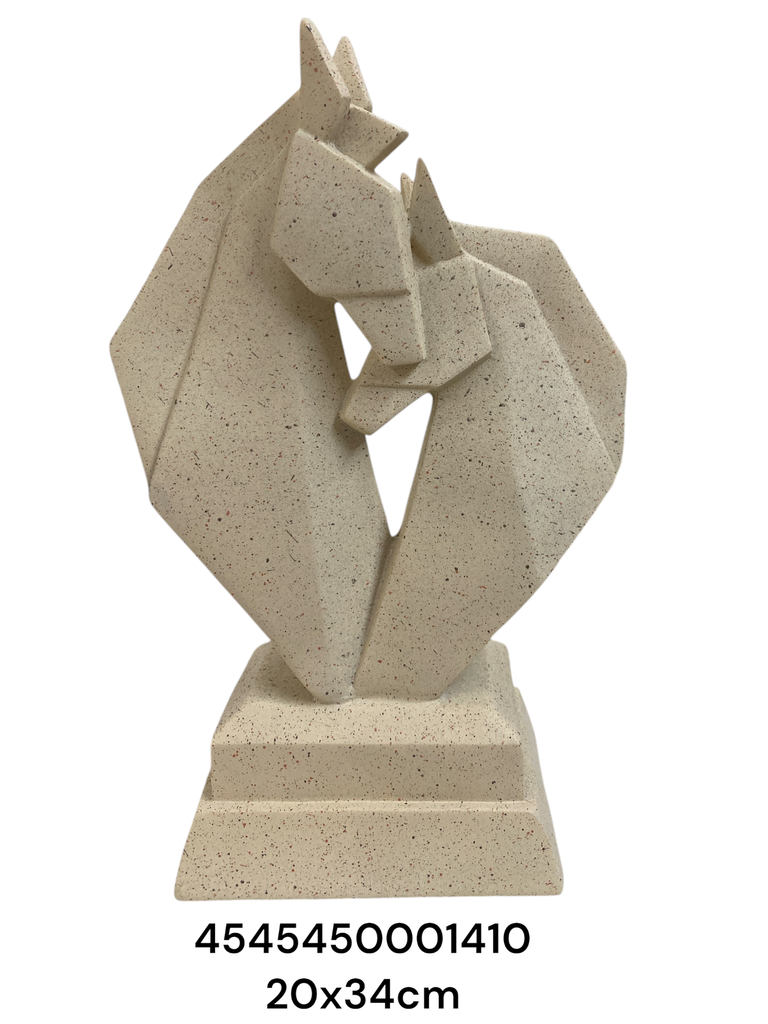 CS8180114 CABALLO DECOR MINIMALISTA  34*20CM