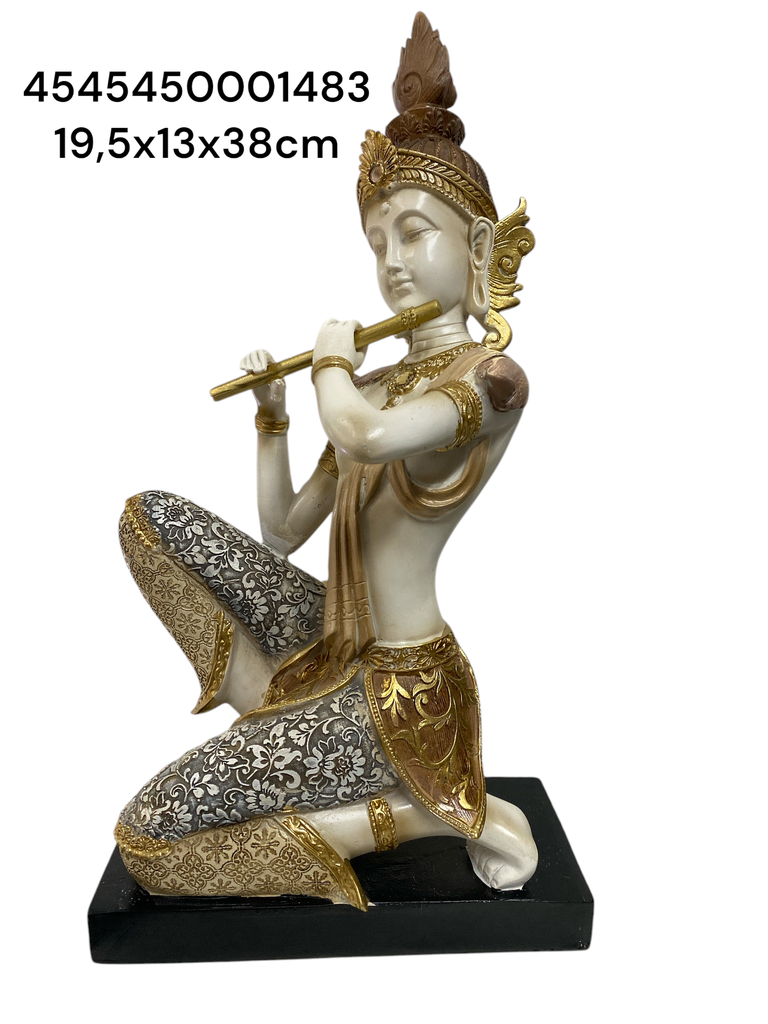 BUDA CON INSTRUMENTO 19.5X13X38CM CS8020485