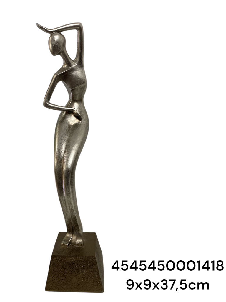 MUJER ABSTRACTA MINIMALISTA 9X9X37.5CM CS8180122