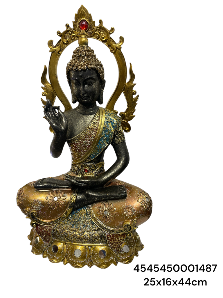 CS8020489 BUDA DORADO 25X16X44CM