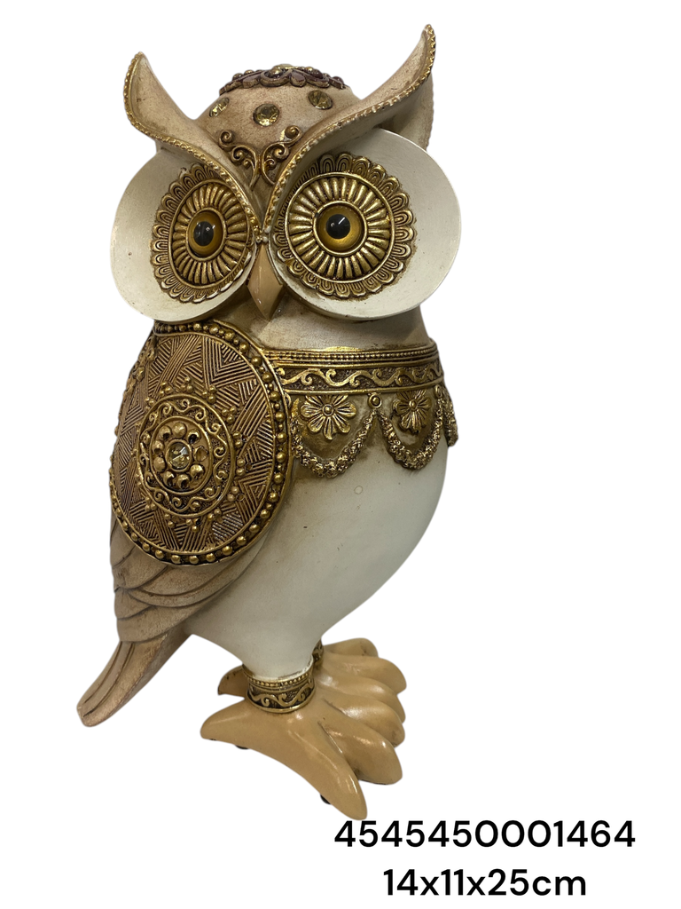 CS8020466 BUHO CAFE/BEIGE 14X11X25CM