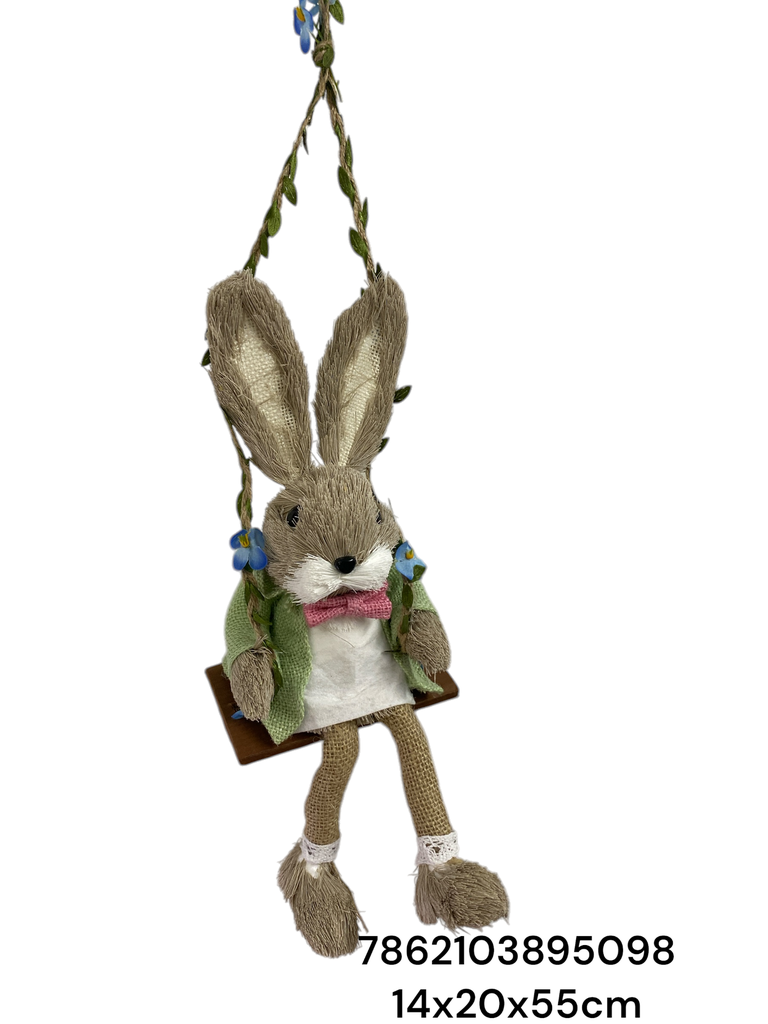 24MDS80 CONEJO COLGANTE 14X20X55CM
