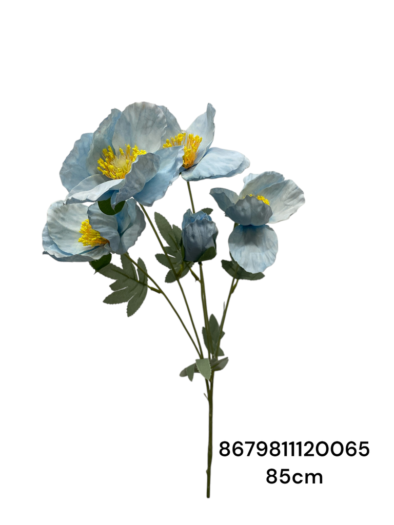 FLOR CAMELIA 4COL 85CM