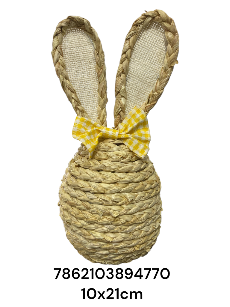 SYT240021 HUEVO CONEJO YUTE 10X21CM