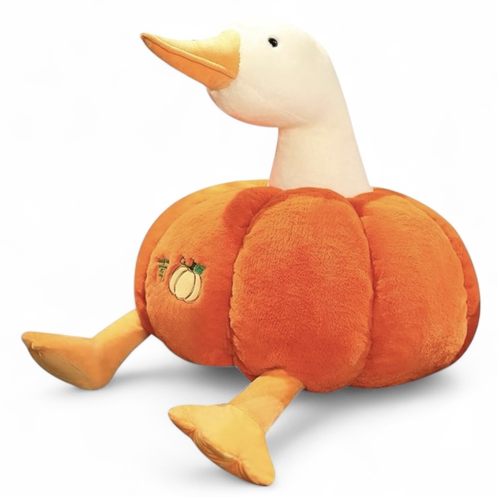 SC15024 PELUCHE CALABAZA GANZO GRANDE 80CM