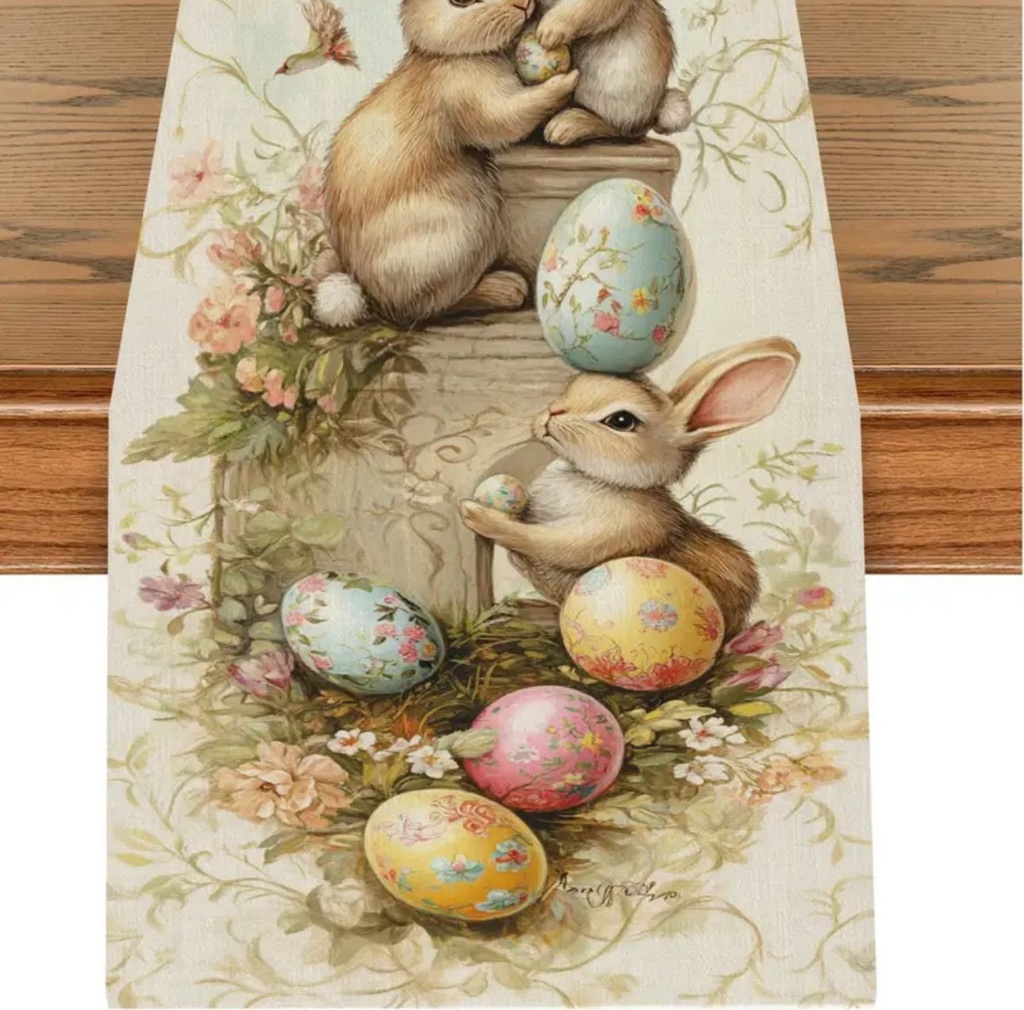 CAMINO DE MESA PASCUA 33X274CM