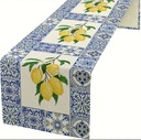 CAMINO DE MESA LIMONES, 33X122CM
