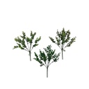 RELLENO HOJA DE SAUCE, EUCALIPTO PVC 25X35CM C/U