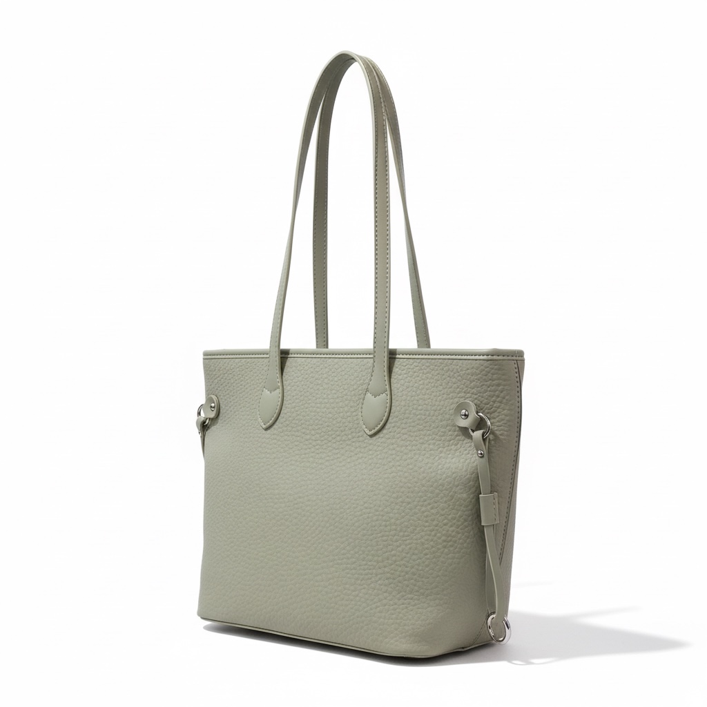 CARTERA TOTE VERDE AGUA