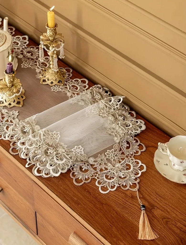 CAMINO DE MESA ORGANZA 40X180CM