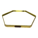 BANDEJA, CENTRO DE MESA HEXAGONAL 28.5X28.5CM