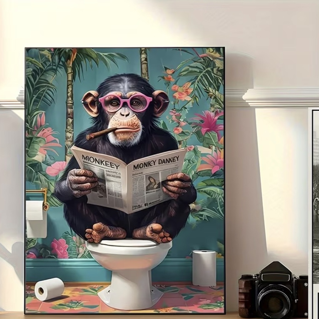 CUADRO MONO LECTOR 30X40CM