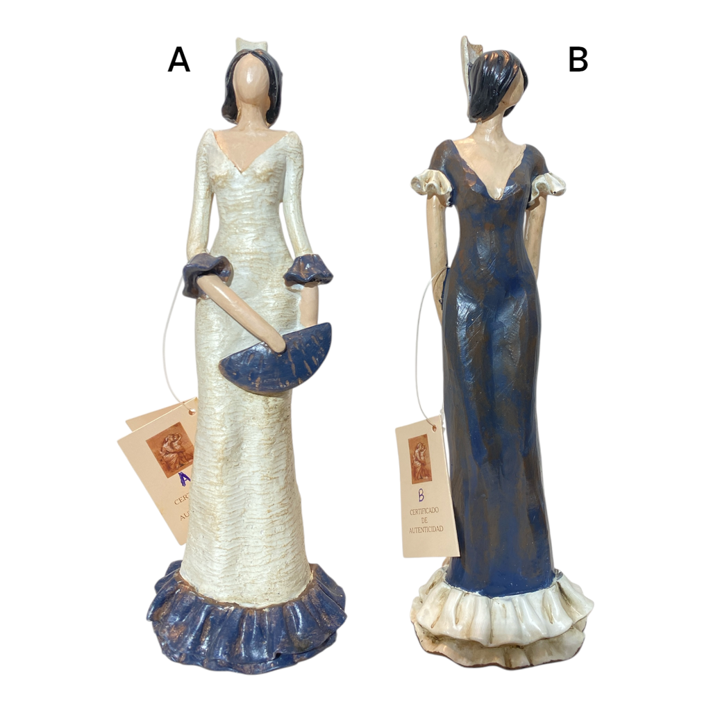 ESPAÑOLAS POLIRESINA 2 MOD.  26.5CM