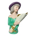 FLORERO DAMA 21X16X33CM