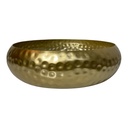 MACETA METALICA DORADA 20X6CM