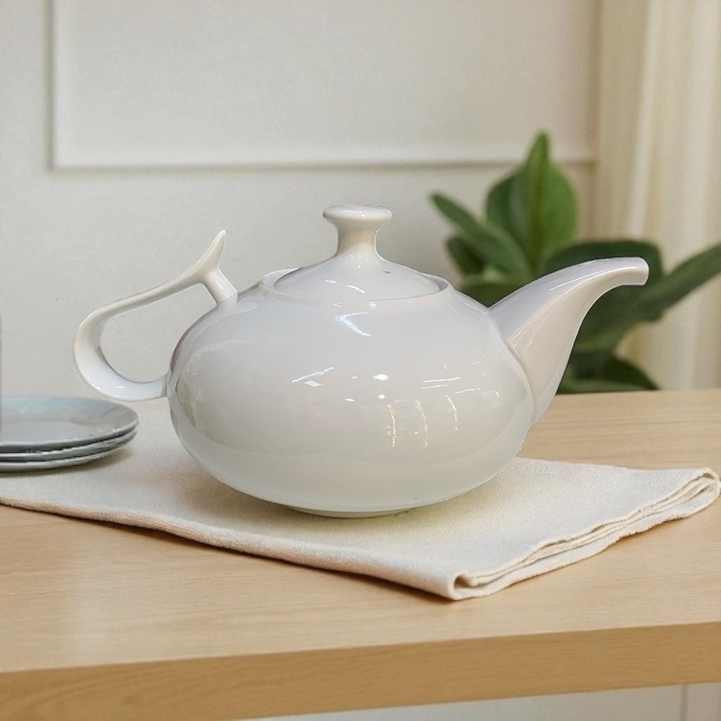 TETERA BLANCA 1L 13.5CM