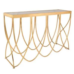CONSOLA DE HIERRO REF:ES27386 100x31x71CM