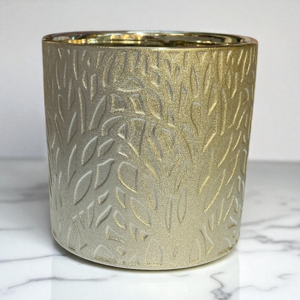 MACETA RAMA CHAMPAGNE 13*13.5CM