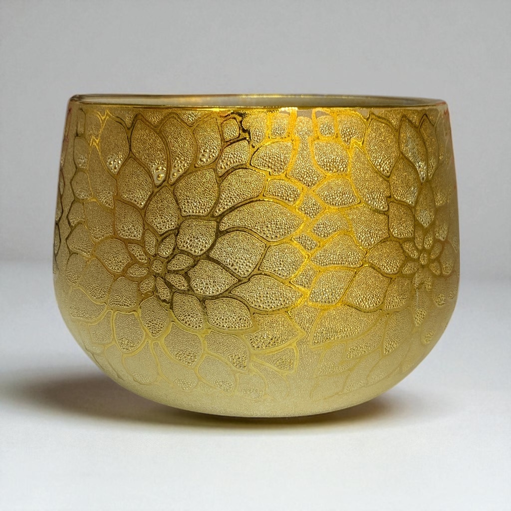 MACETA ROSETAS CHAMPAGNE 11*14CM