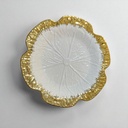 PLATO PORCELANA FLOR 3.5*27CM