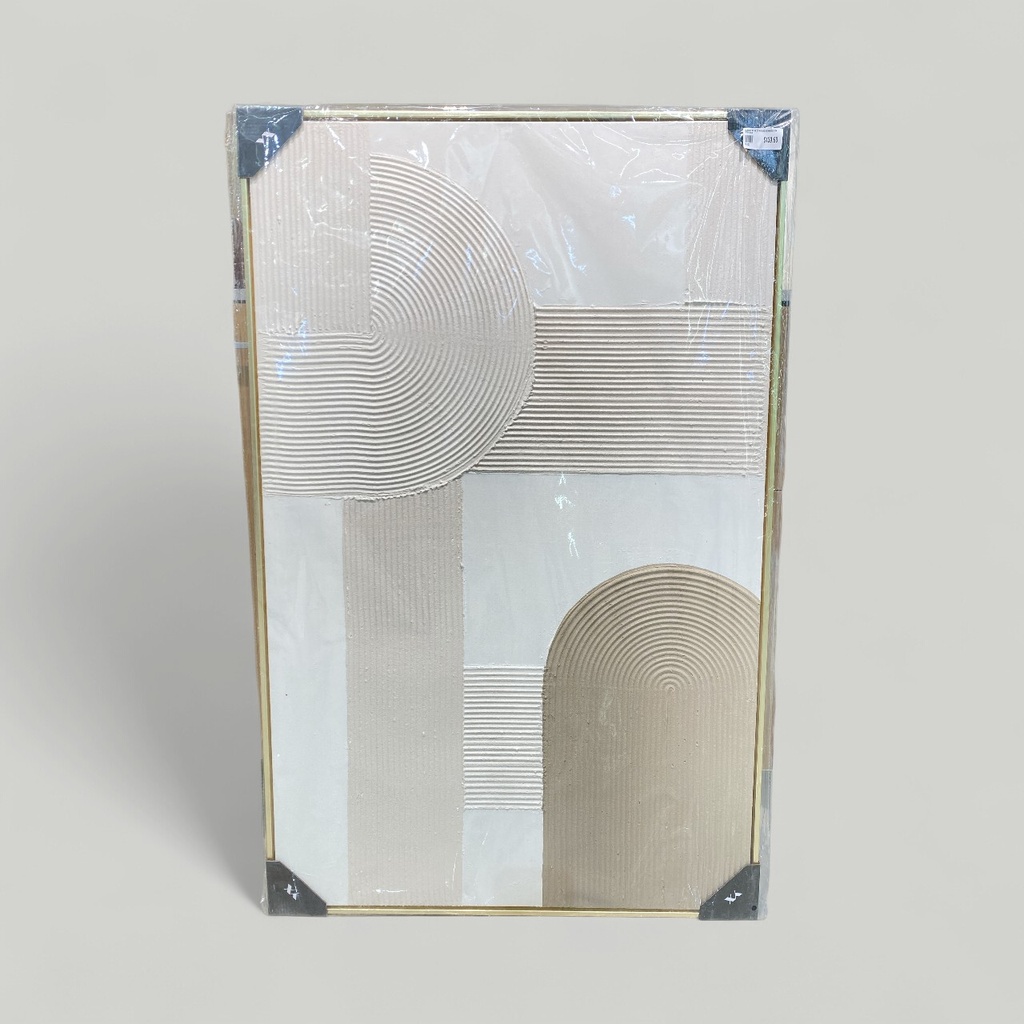 CUADRO AL OLEO ARCOS MINIMALISTA 70X110CM