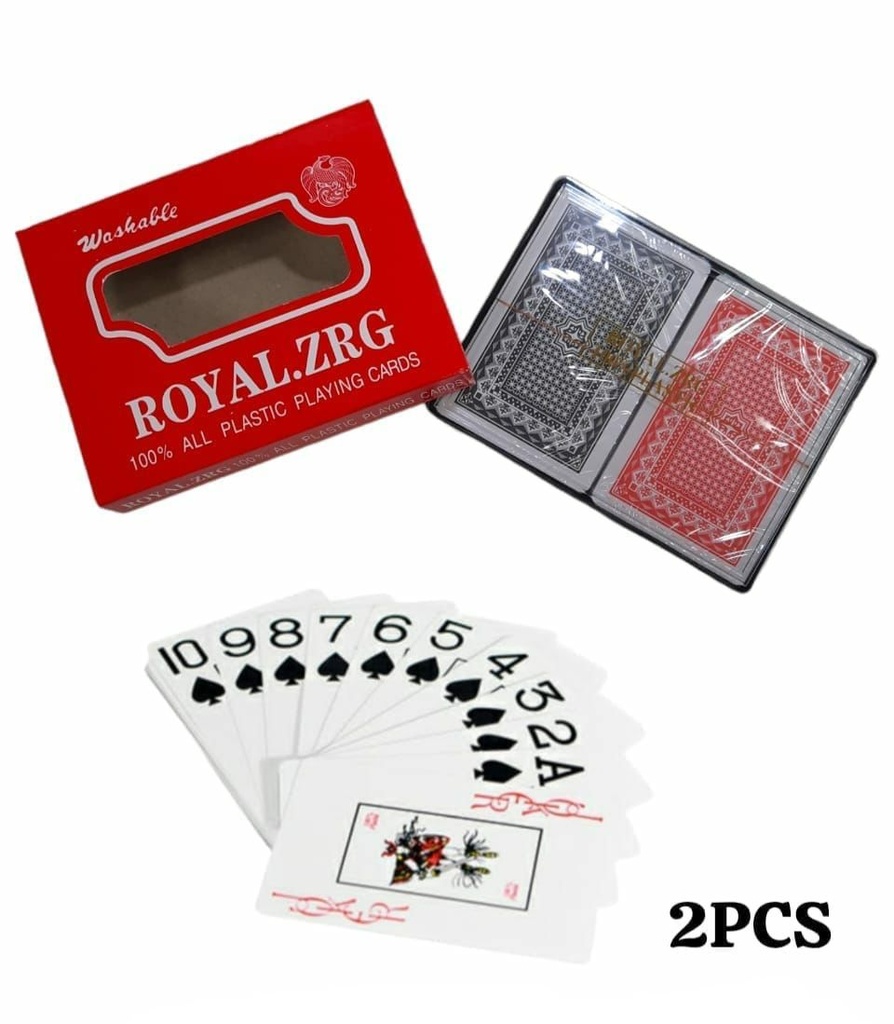 NAIPE X 2 PLASTICO LAVABLES