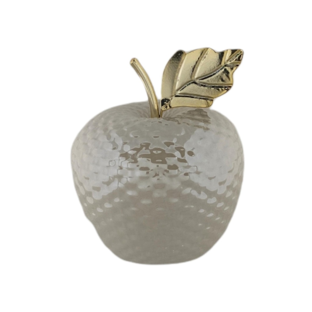 MANZANA DECOR DE PORCELANA 14CM